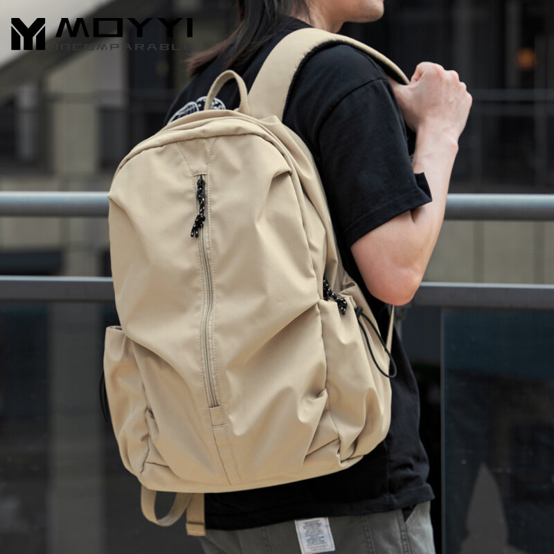 MOYYI Korea Style Backpack Men & Women School Bag Travel Bag Casual Trend Waterproof Computer Large-Capacity Bag Galas