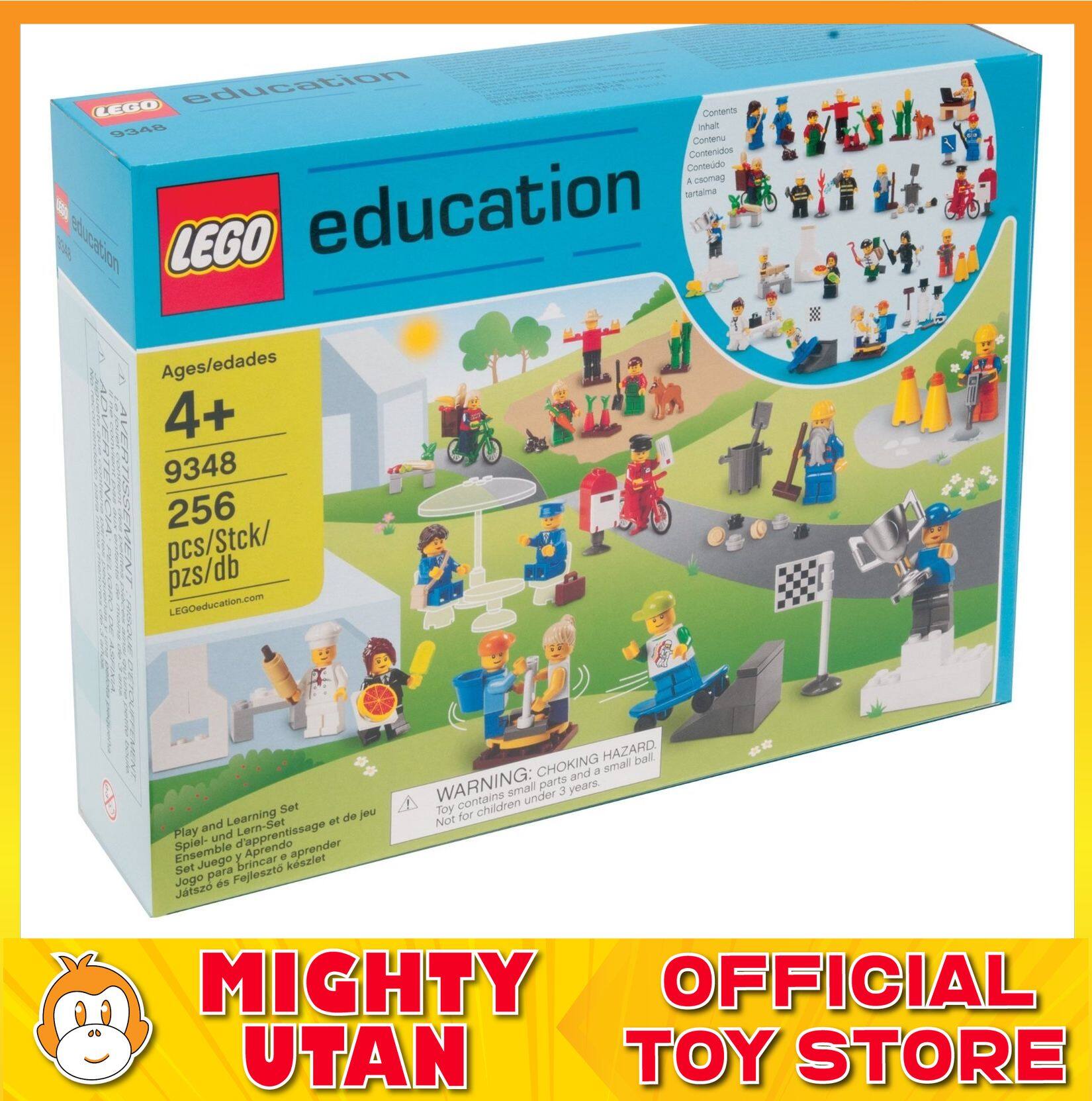 community minifigure set for role play by lego education