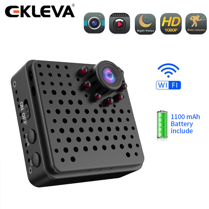 EKLEVA Mini Camera Wifi Wireless Full HD 1080P Home Security Micro Camcorder Battery Night Vision Motion Detection AP Hotspot Camera ราคา 995 บาท*ส่งฟรี