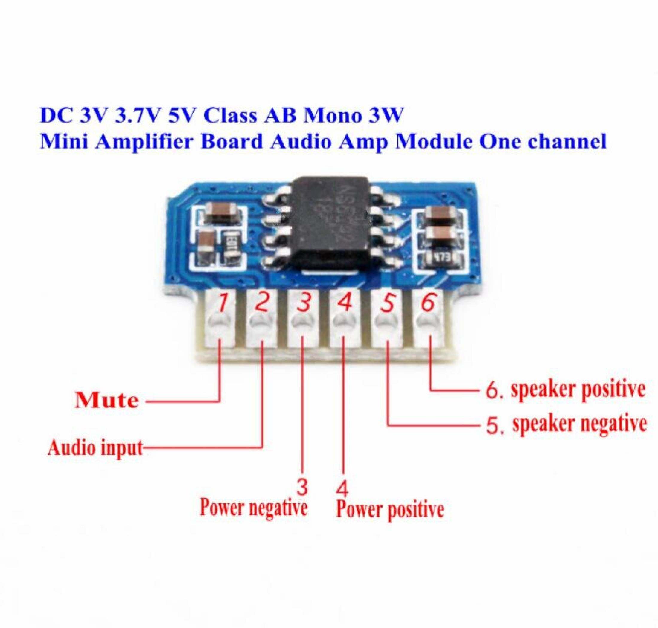 3.7V Audio Amplifier chip List Schematic │Datasheet │Board │PDF