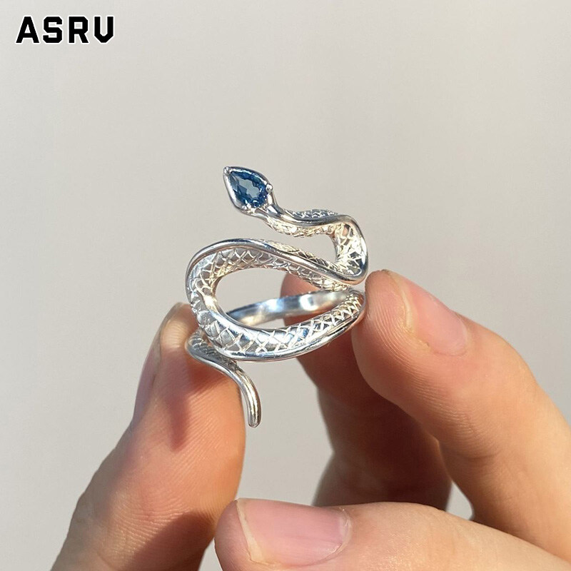 ASRV Snake ring Serpentine bracelet Spirit snake jewelry Cool jewelry for