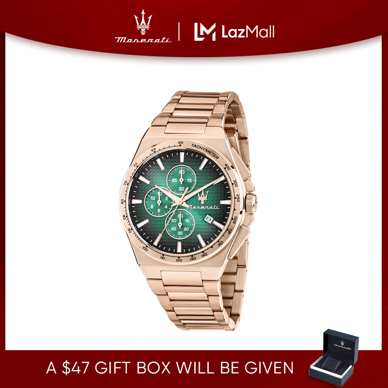 MASERATI VELOCITA' SLIM 41.00MM MAN'S CHRONOGRAPH WATCH (BLUE/GREEN/BLACK)R8873653001-R8873653003 ราคา 10,299 บาท*ส่งฟรี