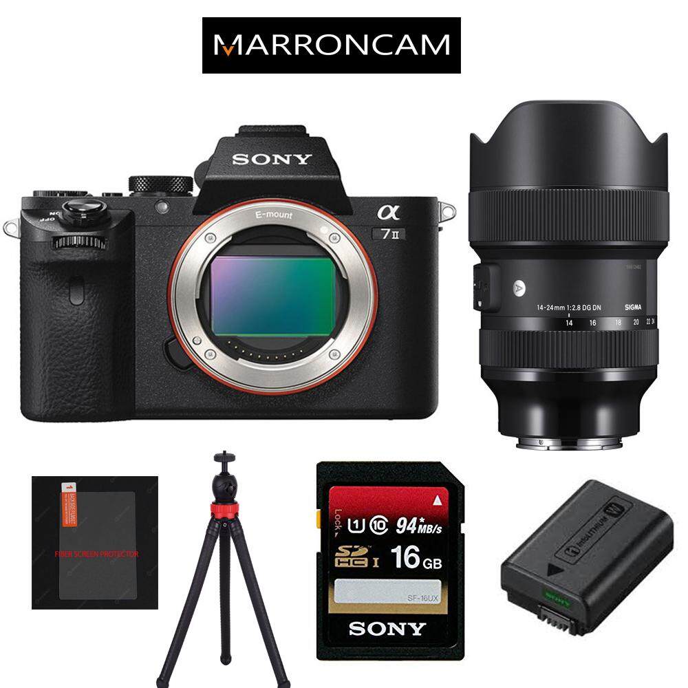 Sony Alpha a7 II Mirrorless Digital Camera (Body Only + SIGMA 14-24MM F2.8 ART )
