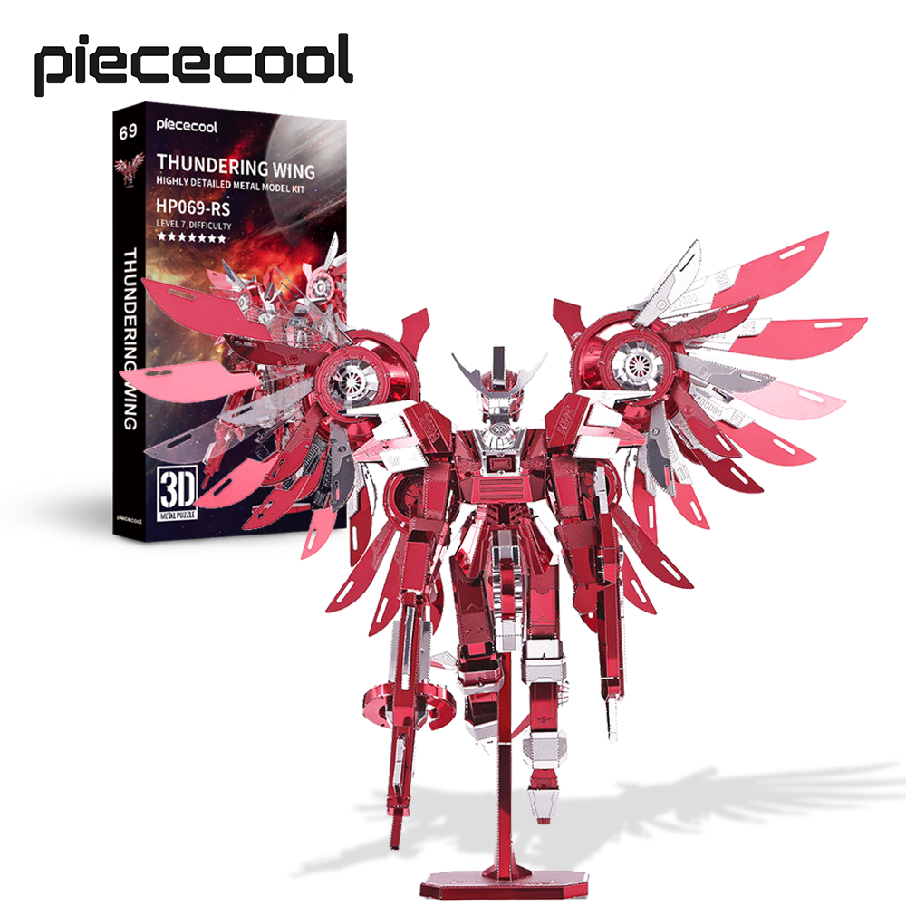Piececool 3D Metal Puzzles for Adults,Thundering Wings Mecha Model Kits Gift for Teens Kids ราคา 879 บาท*ส่งฟรี