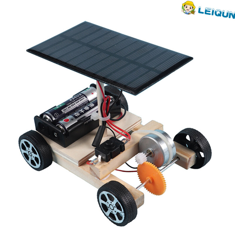 lq hàng có sẵn solar xe đồ chơi bộ robot tự lắp ráp bộ đồ chơi sử dụng 4
