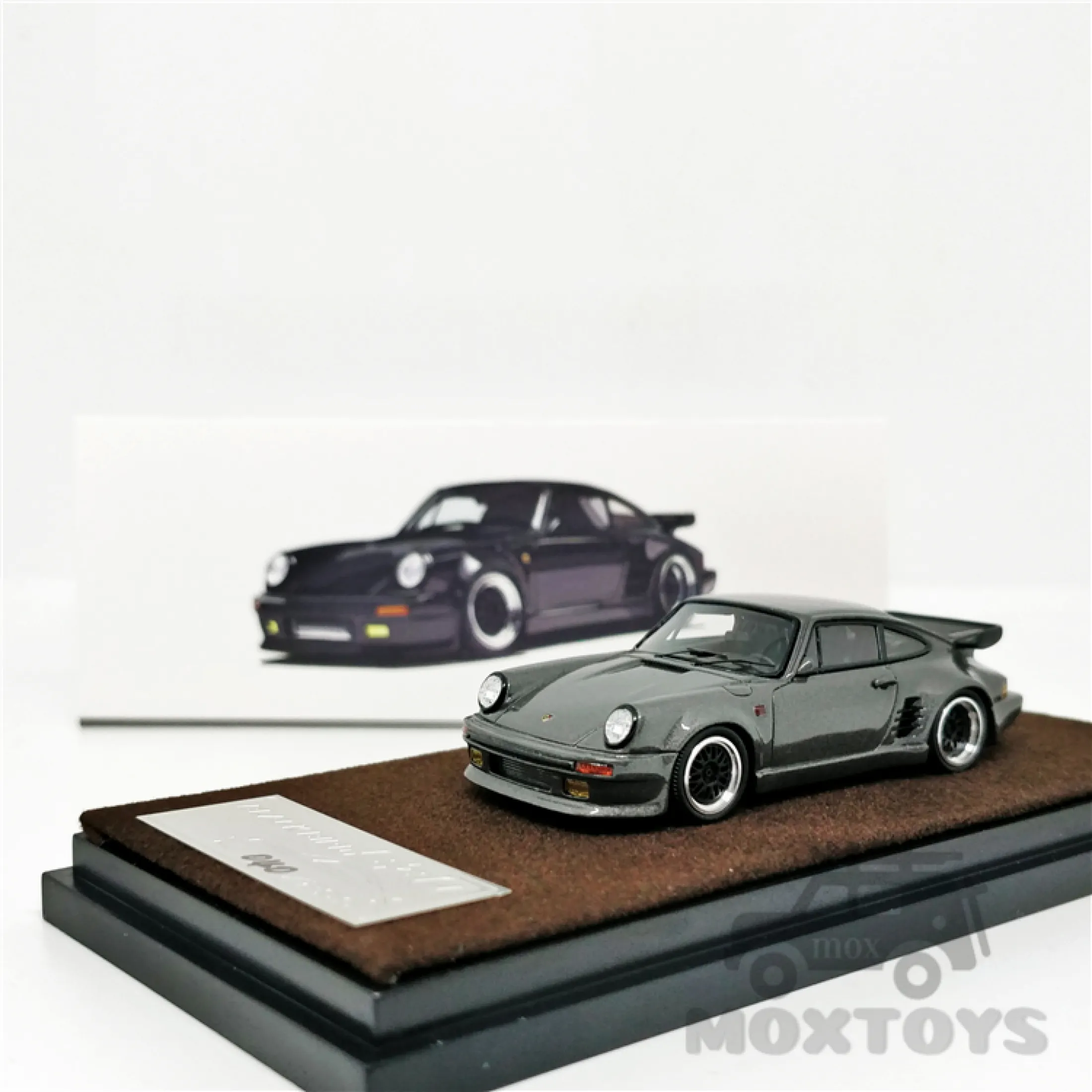 PGM 1:64 Porsche 930 RWB black Ordinary//Luxury Model Car