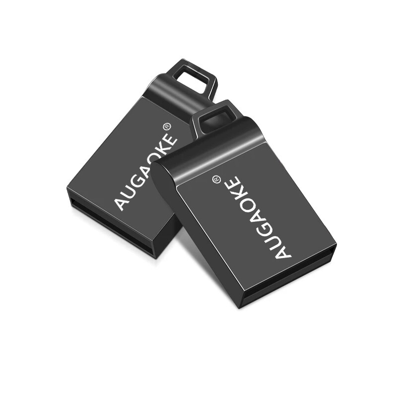 Augaoke ổ usb nhỏ 32gb 64gb 128gb thẻ nhớ cho máy tính xe hơi thiết bị 128gb 64gb 32gb 2.0 kim loại usb flash ổ đĩa 64gb 32gb 2.0 ổ usb nhỏ