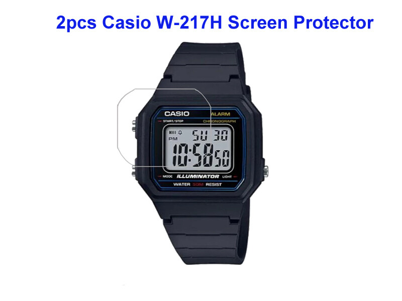 savvies 6 Pezzi Pellicola Protettiva per Casio A168WEM-7EF Protezione