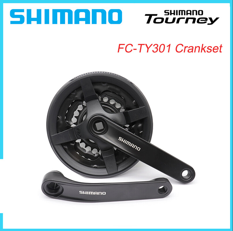 Shimano giò dĩa fc-ty301 42-34-24t cho xe đạp leo núi lamok 170mm 3x 8/7/6 tốc độ phụ tùng xe đạp