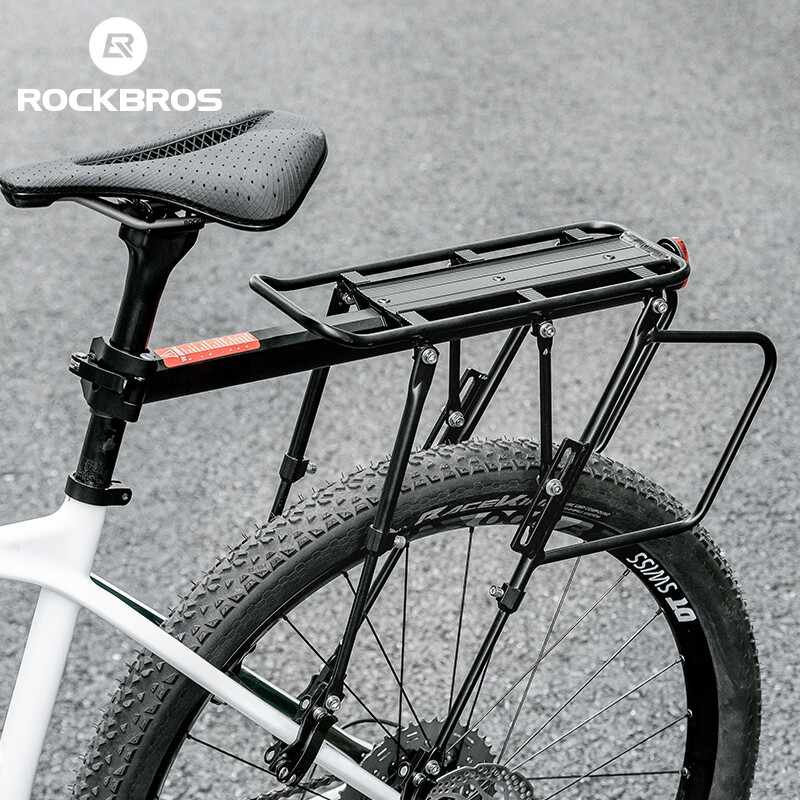 Rockbros giá để sau xe đạp giá để yên xe đạp leo núi giá để sau hành lý giá tháo nhanh bằng hợp kim nhôm phụ kiện xe đạp