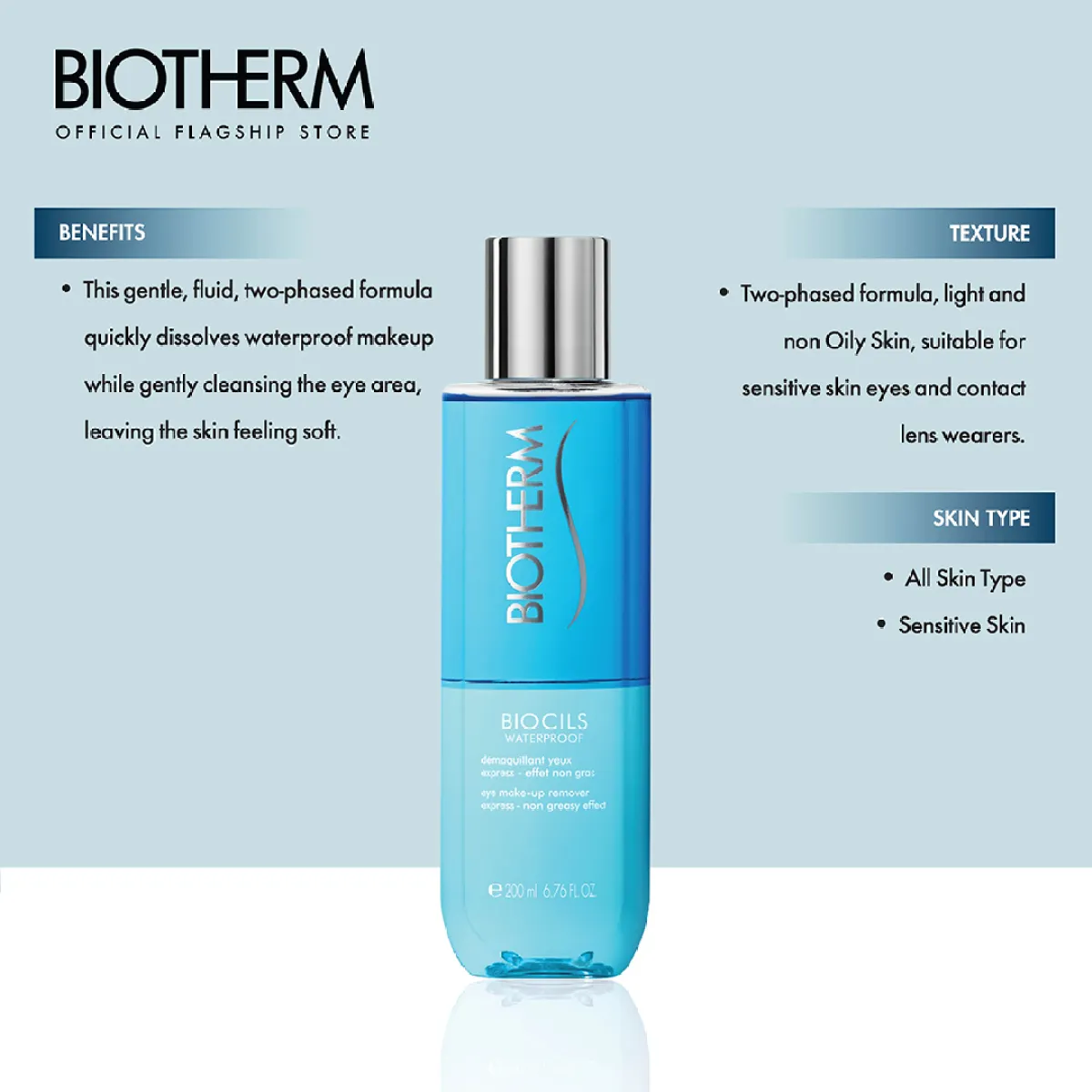 biotherm eye makeup remover