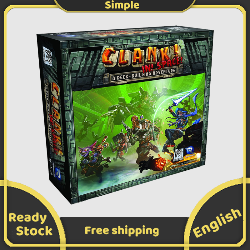 Clank in Space Board Game Abstract Strategy Family Party Game 14+ UP