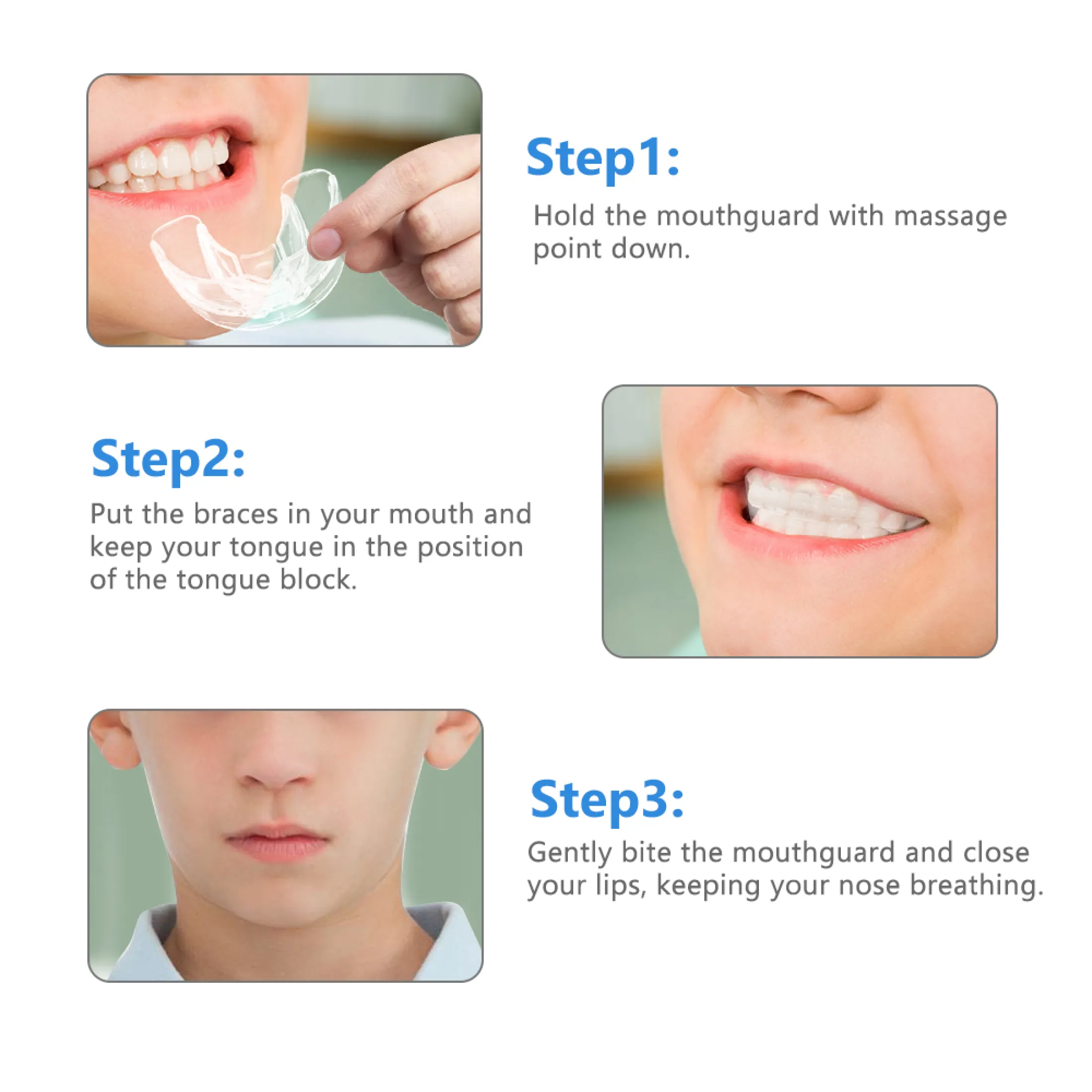hailicare bộ niềng răng chỉnh nha nha khoa dụng cụ chỉnh răng bằng silicon 3 giai đoạn dụng cụ giữ răng dụng cụ giữ răng dụng cụ chỉnh răng dụng cụ duỗi răng cho trẻ em 6