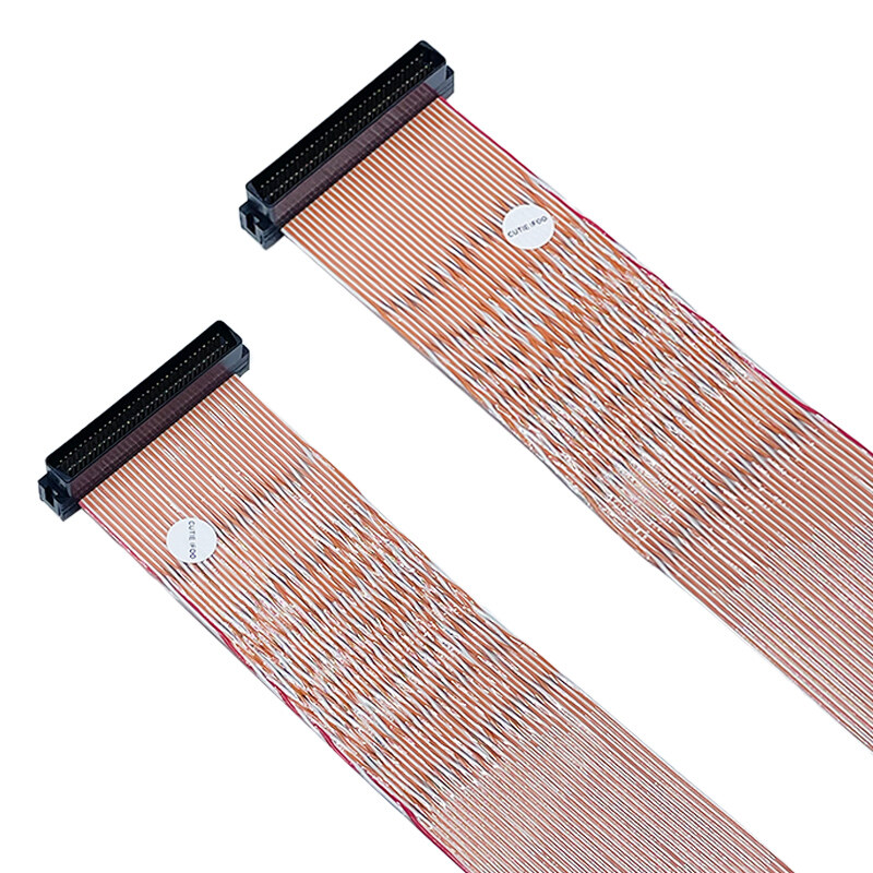 Computer SCSI DB68 HDB68 Male To Male Data Extension Cable 68Pin