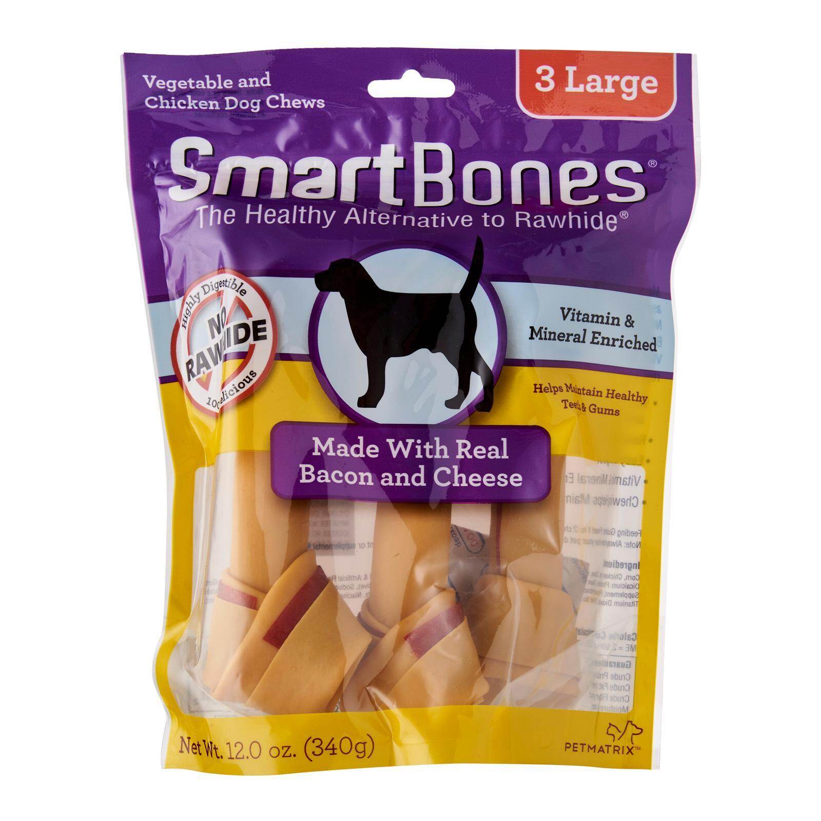 smartbones bacon and cheese