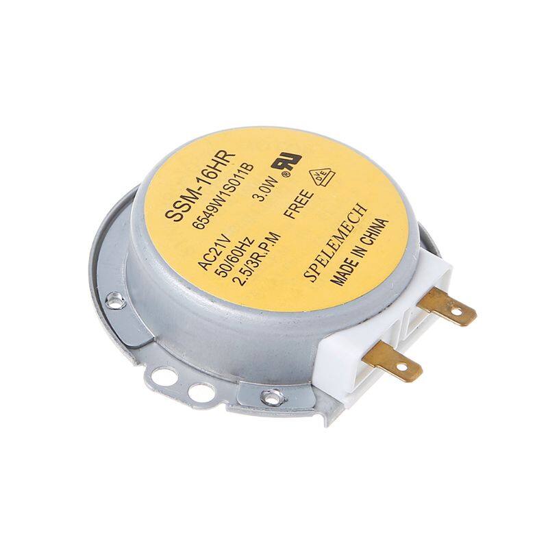 Microwave Oven SSM-16HR GM-16-2F302 Turntable Synchronous Motor AC21V 2.5/3 RPM 