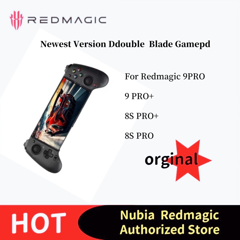 Nubia Redmagic Newest Ver. Dual Blade Gamepad Shadow Blade 2 1 Gaming Phone Redmagic 9pro 9pro+ iPhone E-Sports Handle gamepad ราคา 2,919 บาท*ส่งฟรี