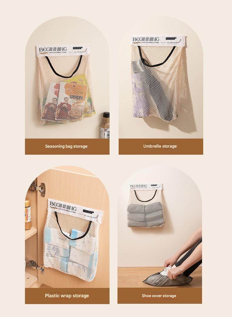 Hängender Netzbeutel Für Mülltüten Und Kunststoffbeutel_voghion.com