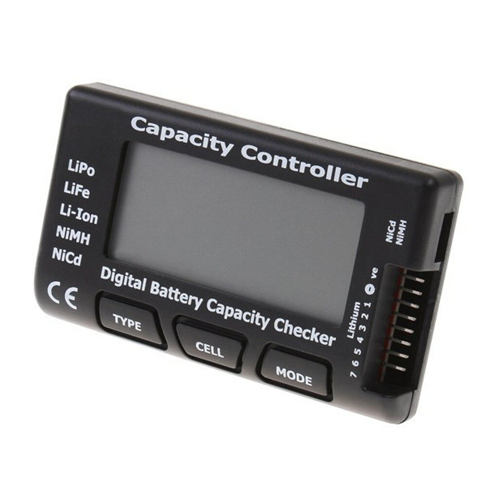 Máy kiểm tra dung lượng pin kỹ thuật số rc cellmeter-7 thông dụng tốt nhất để kiểm tra điện áp pin lipo life li-ion nicd nimh bat * tery