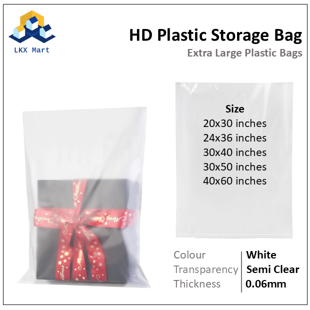 Piece Extra Large Plastic Storage Bags For Moving and Storage