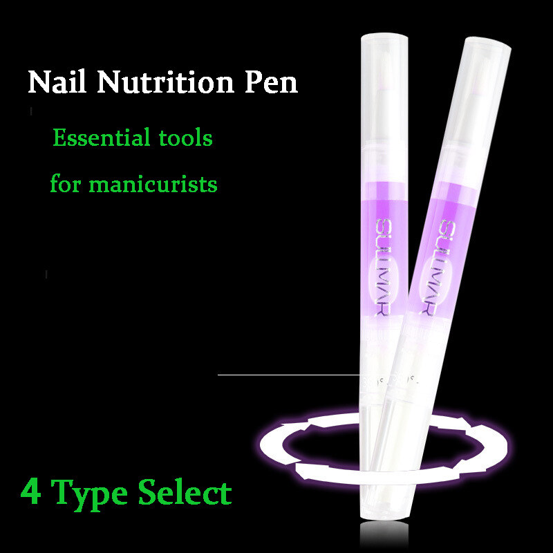 Gambar 4 type fruity Fragrance Nail Manicure Moisturizing Pen Nail Nutrition Pen Finger Margin Pen Rose Lavender Lily Orange Nail Nutrition Oil Prevents Nail Dead Barbs Moisturizes Skin Manicurist Tools