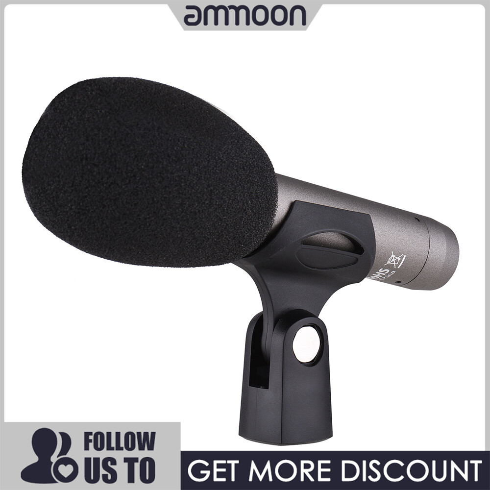 Quà bí mật Takstar CM-60 Micro điện dung chuyên dụng XLR CARDIOID mic 48V cung cấp nguồn Phantom cho phòng thu âm phát thanh truyền hình biểu diễn sân khấu cụ chơi ghi âm