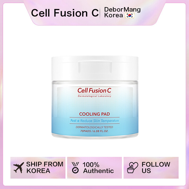 Cell Fusion C Post Alpha Cooling Pad for Skin 70ea Facial Pad