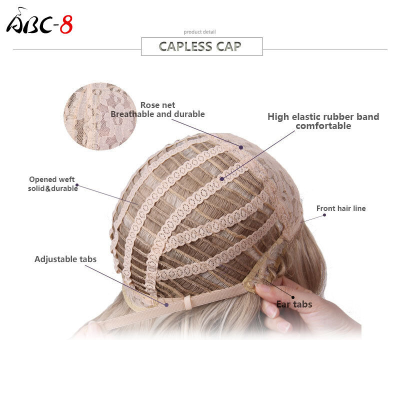 ABC Tóc Giả Ngắn Gợi Cảm Cho Nữ, Tóc Giả Tổng Hợp Nhiều Màu Tóc Giả Hóa Trang Dự Tiệc Cho Nữ