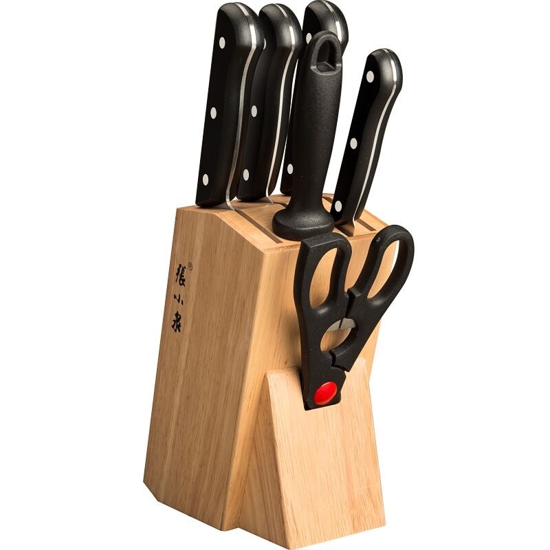 Gambar Zhang Xiaoquan feng ancient tool kit kitchen supplies a full set of stainless steel kitchen knife sharp combination seven stacked