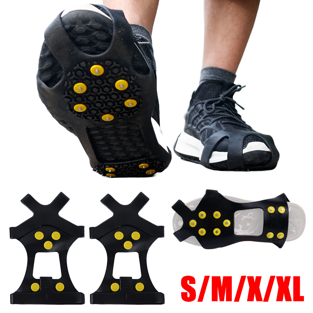 並行輸入品】2 Pair Ice Traction Cleat,Universal Non Slip Gripper