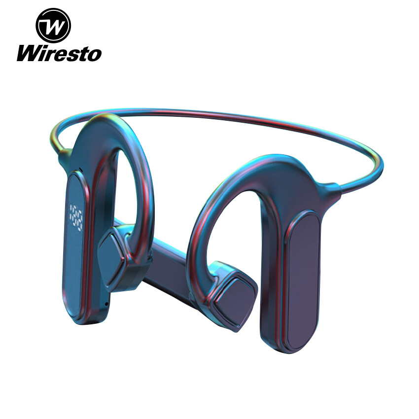 Wiresto Tai Nghe Nhét Tai Không Dây Tai Nghe Bluetooth Tai Nghe Khái Niệm Dẫn Truyền Xương Tai Nghe Đeo Cổ Tai Nghe Thể Thao Đeo Tai Không Nhét Tai Tai Nghe Âm Thanh Nổi HD Tai Nghe Chống Mồ Hôi