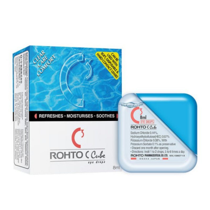 Gambar Rohto C Cube Eye Drops (8ml)