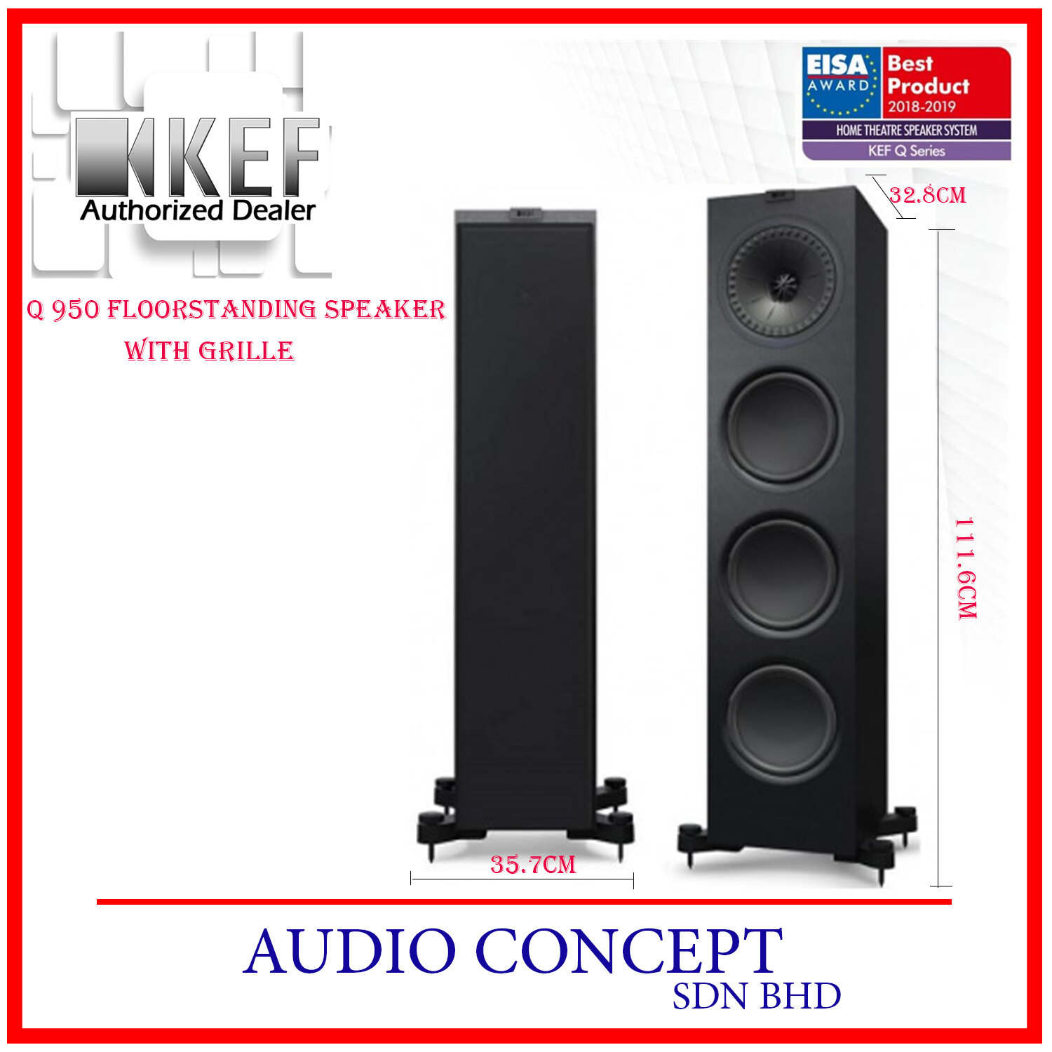 Q950 floorstanding hot sale speaker