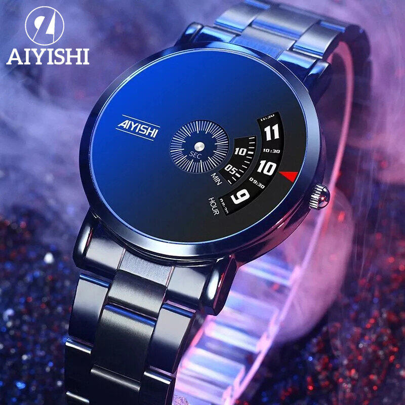 AIYISHI Men Watch New Waterproof Clock Watches Fashion Business WristWatch