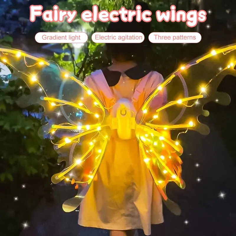 Đồ chơi phát sáng bướm cô bé trở lại váy trang trí lên đồ chơi ASM ELF Đồ