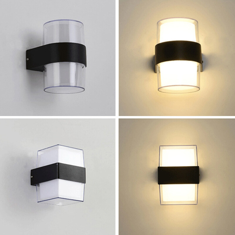 LED wall lamp modern plastic wall light sconces 10W indoor lighting home