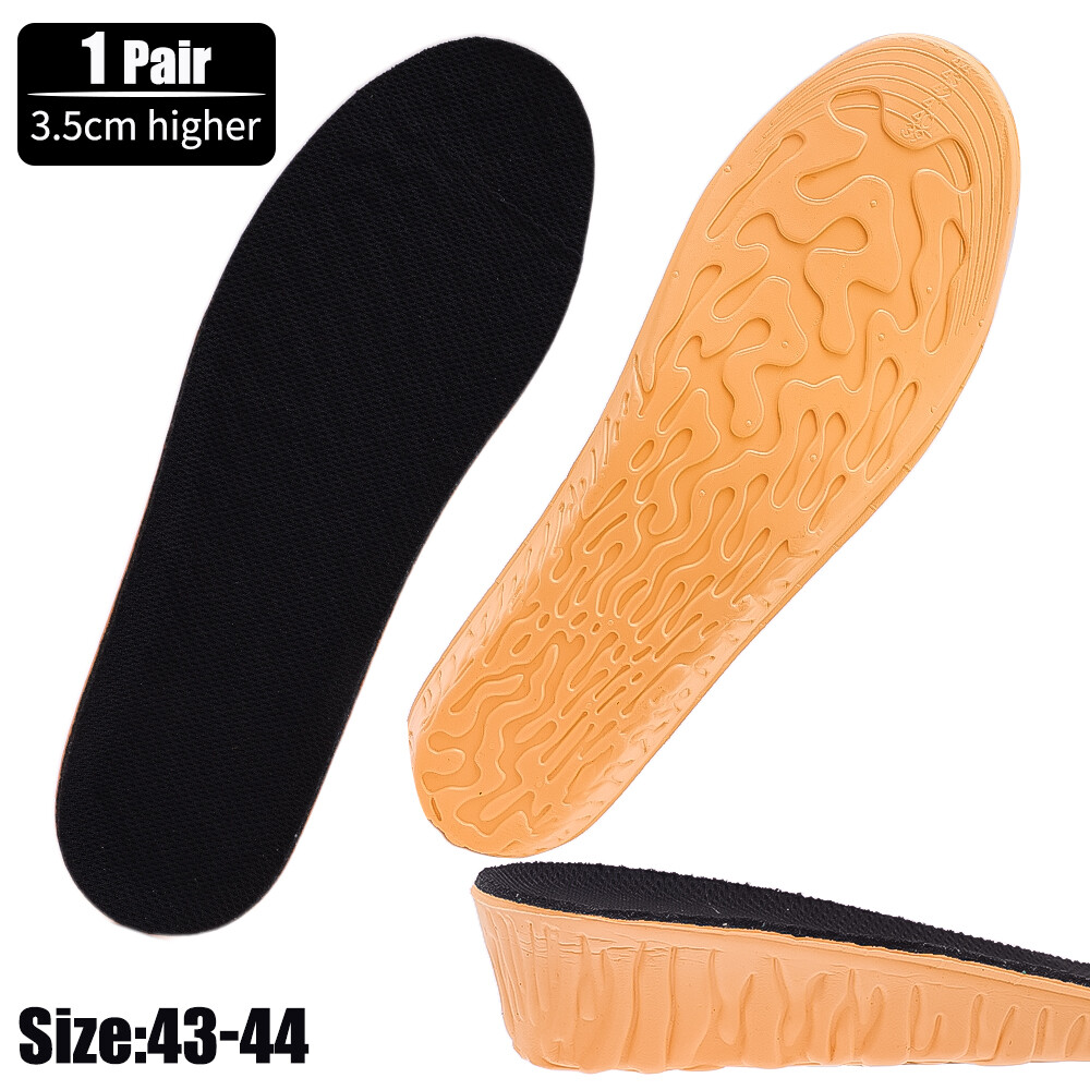 【♡Lovely girls house♡】Orthopedic Height Increase Insoles for Women Men Invisiable Boost 1.5-3.5cm Memory Foam Shoes Pad Breathable Feet Care Insole - 9