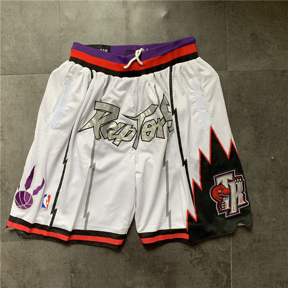 raptors retro shorts