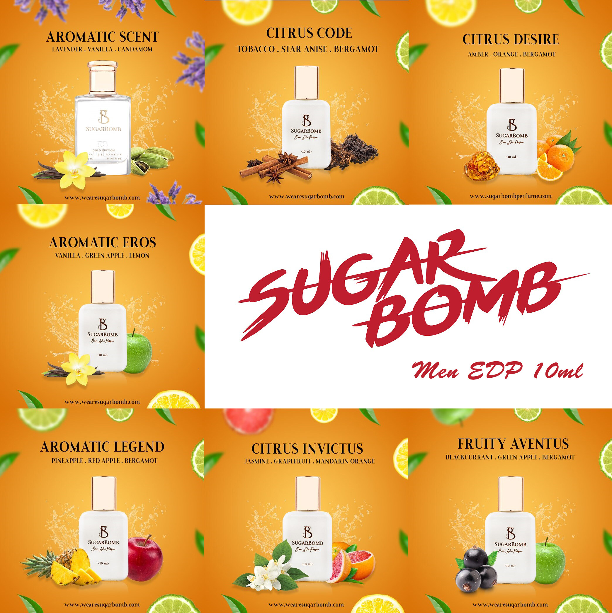 Sugarbomb perfume best sale list 2021