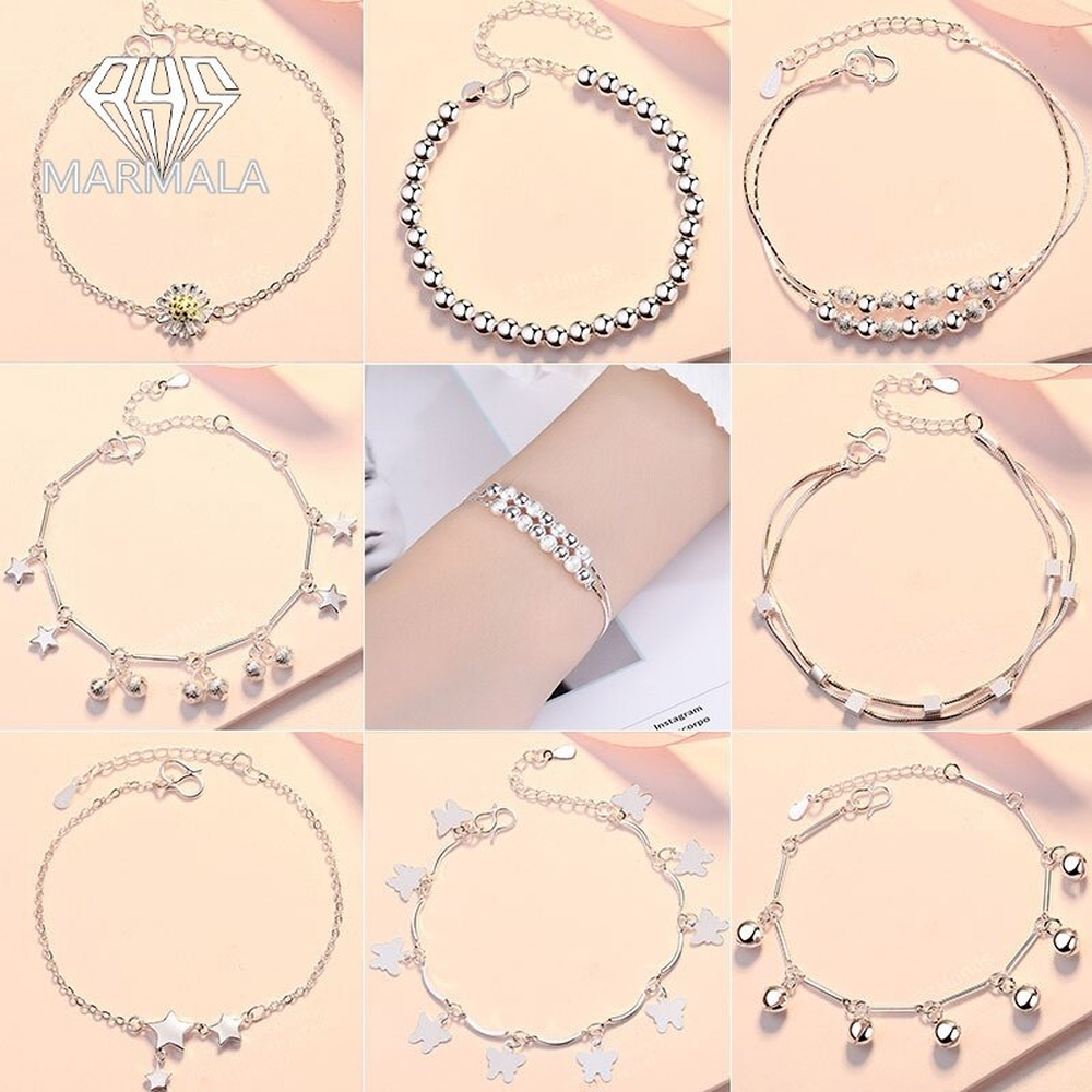 Vòng Tay Trái Tim Phụ Kiện Trang Sức Nữ Quà Tặng Trang Sức MARMALA