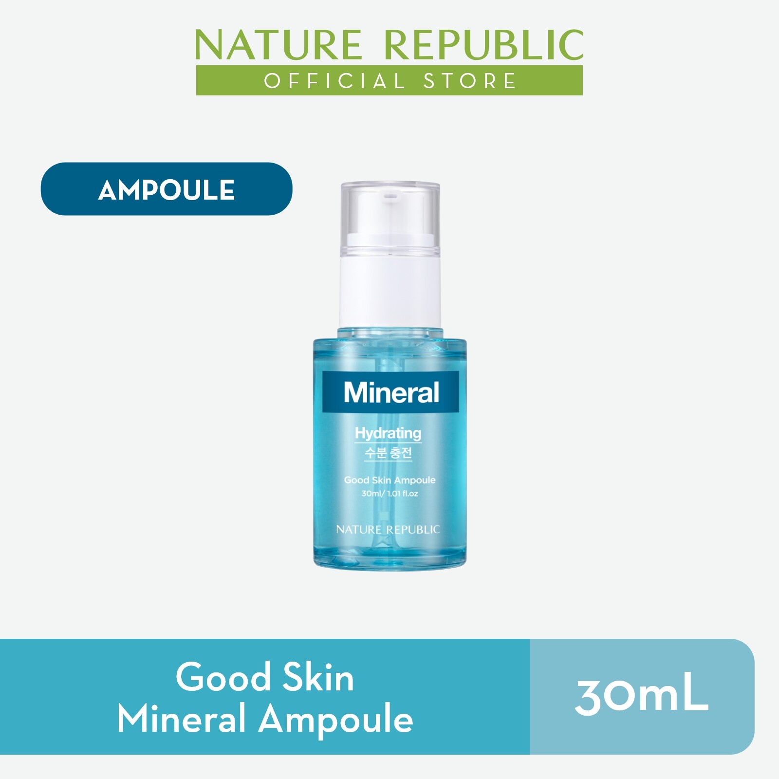 Gambar Nature Republic Good Skin Mineral Ampoule   for Normal Skin (30 mL)