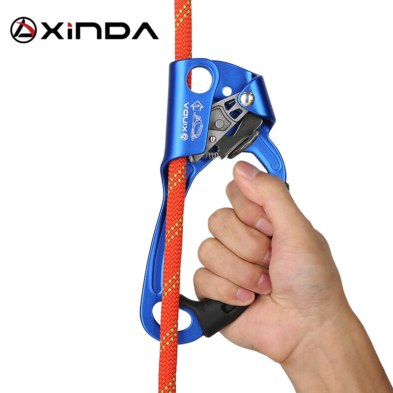 Xinda thiết bị leo núi tay phải srt leo núi thể thao ngoài trời dụng cụ leo dây leo núi tay cầm leo núi