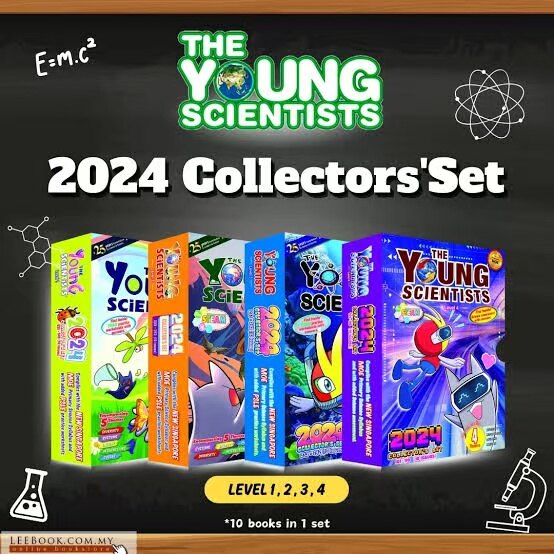 Young Scientists Level 4 2024 Collection Set For Educational