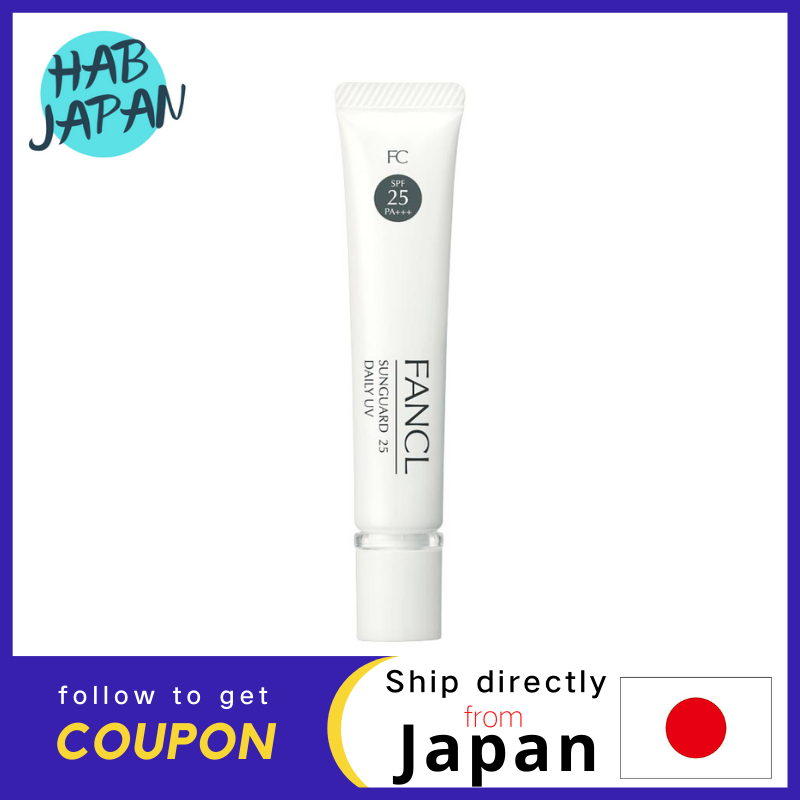 Gambar Fancl Sunguard 25 Daily UV SPF25   PA +++18g A sunscreen cream that firmly protects the skin not only from the ultraviolet rays of daily life, but also from external stimuli such as dryness.?Ship directly from Japan?