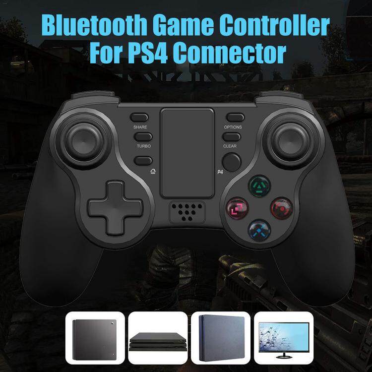 Nirkabel Bluetooth Controller Dengan Lampu Led Sensor Akselerasi Gamepad Untuk Ps4 Ps 3 Pc Lazada Indonesia