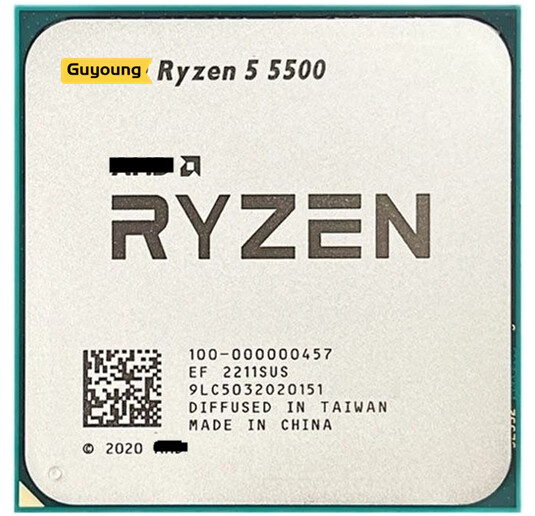 Ryzen 5 5500 6 Core 12 Threads High Performance Gaming Cpu - Am4