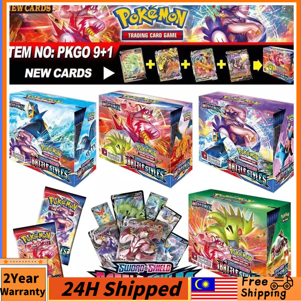 Buy Pokemon Card Booster Box Original Online at a Better Price | Lazada  Malaysia
