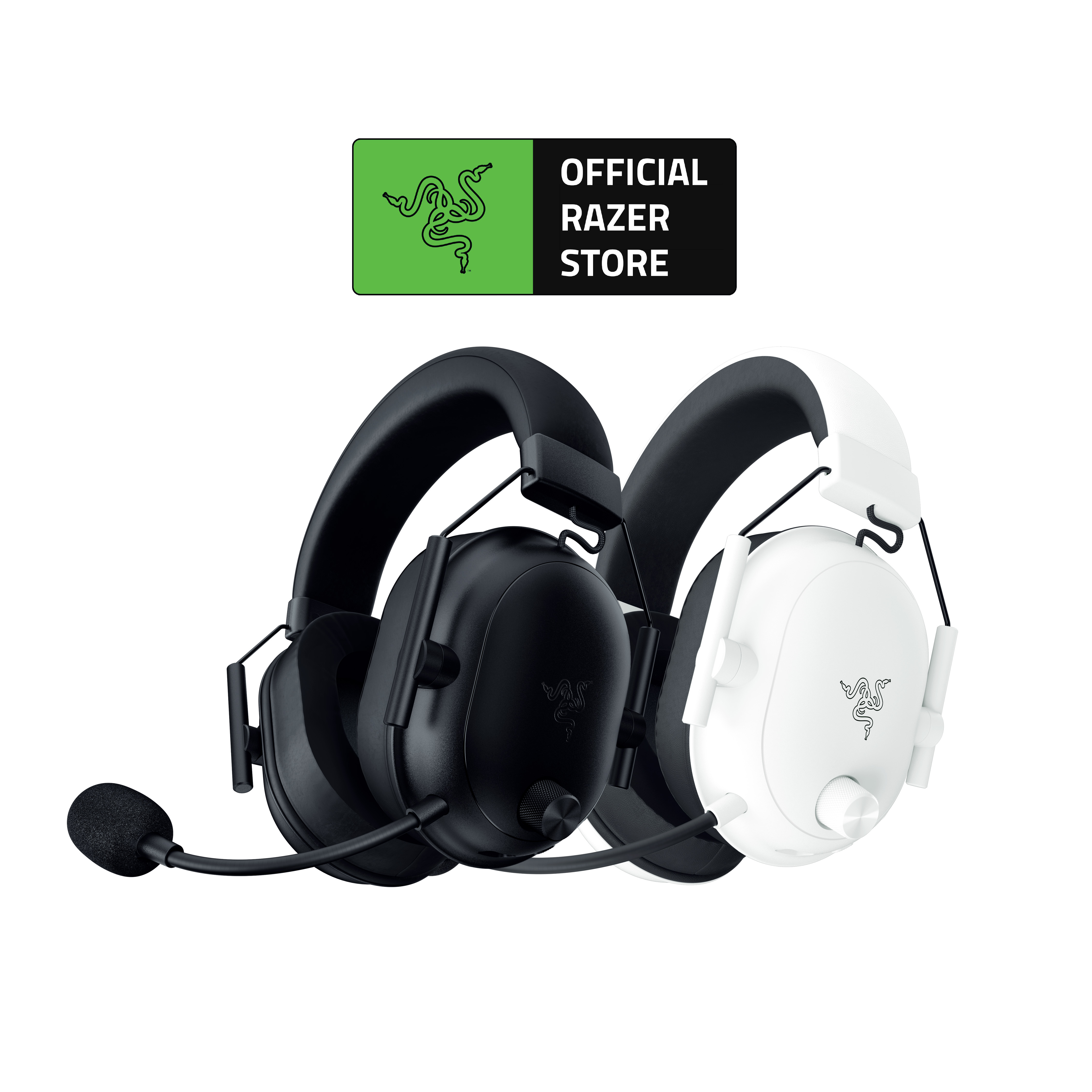 Razer BlackShark V2 HyperSpeed Wireless Gaming Headset | BLACK / WHITE