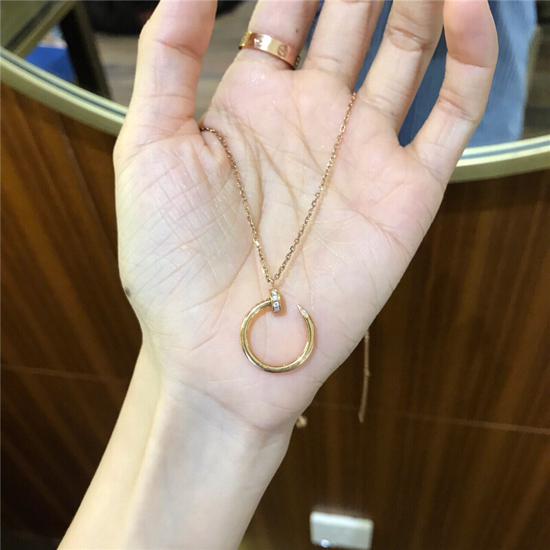 Cartier hot sale nail pendant