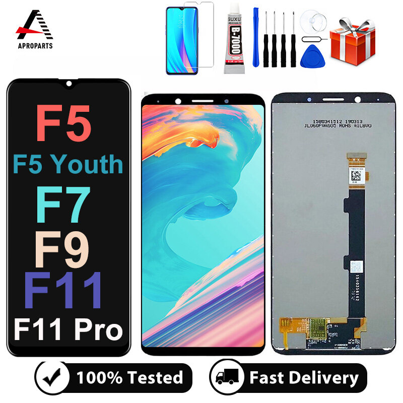 Màn Hình LCD Chính Hãng Cho Oppo F5 Youth A73 Bộ Linh Kiện Số Của Màn Hình Cảm Ứng Phụ Kiện Thay Thế Màn Hình Phụ Tùng